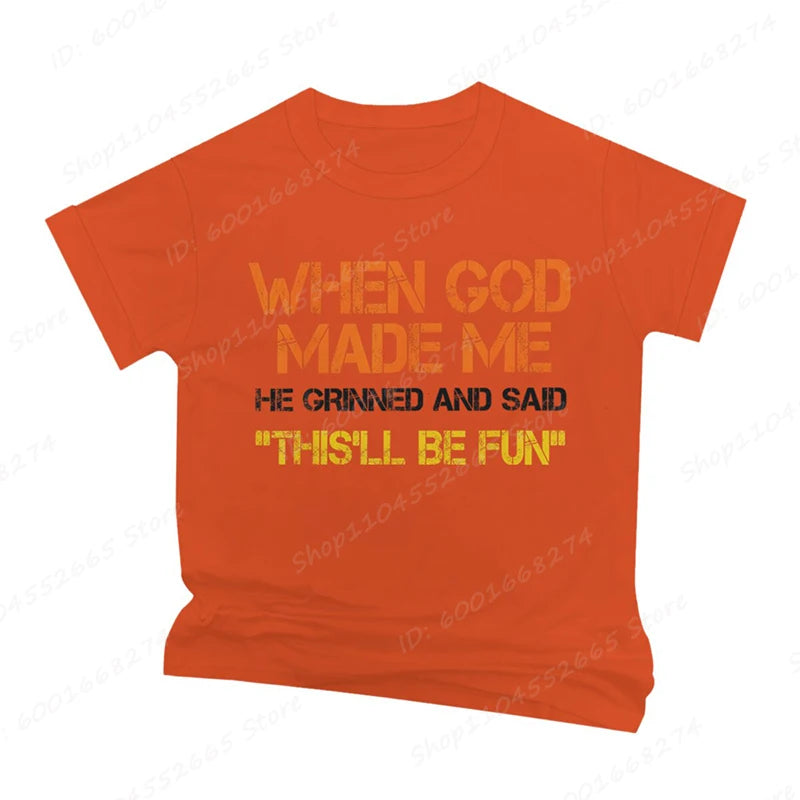 When God Made Me He Grinned