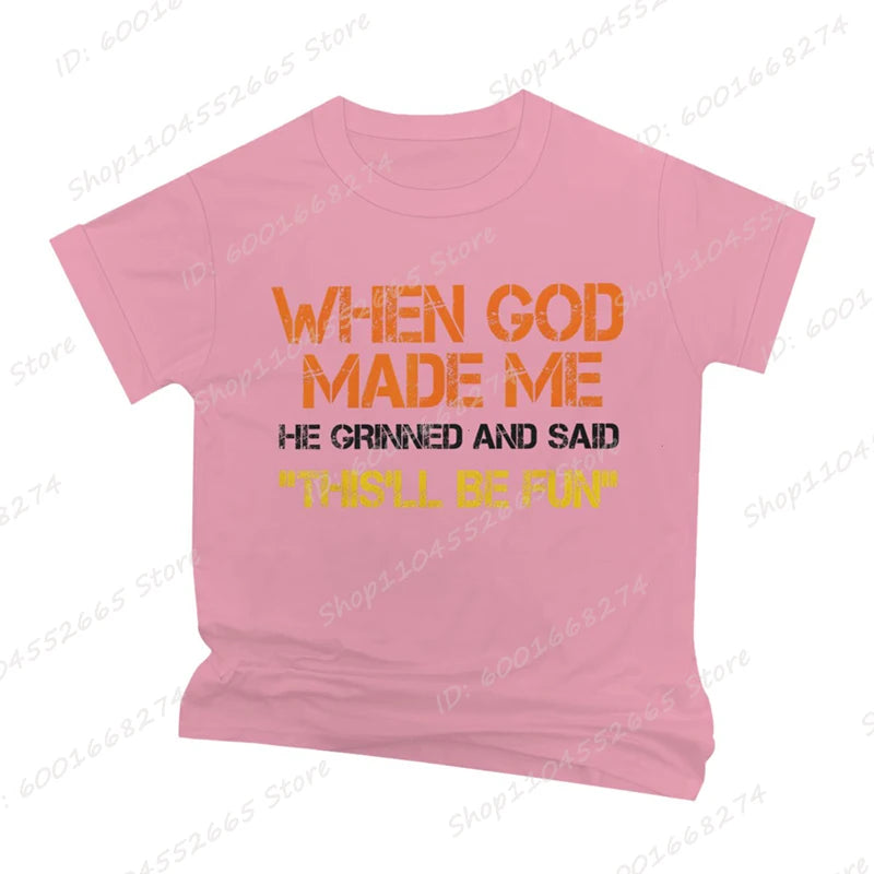 When God Made Me He Grinned