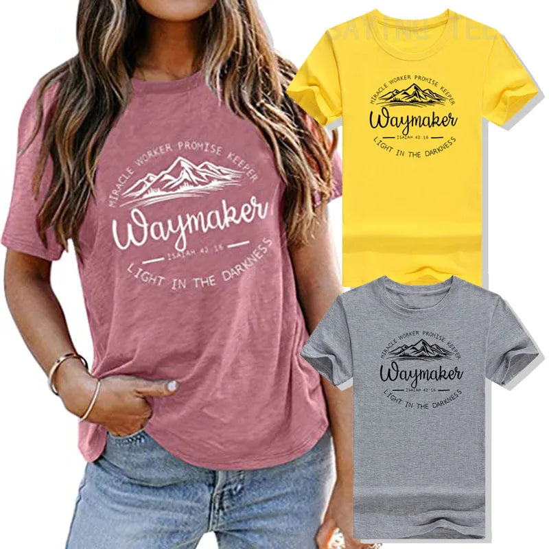 Women Waymaker Miracle  T-Shirt